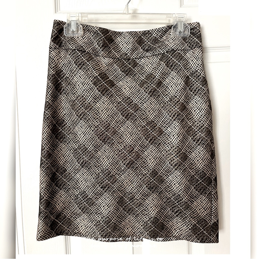 The Limited Women’s Dark Gold & Black Pencil Skirt - Size 2 (Fits like 4/6)